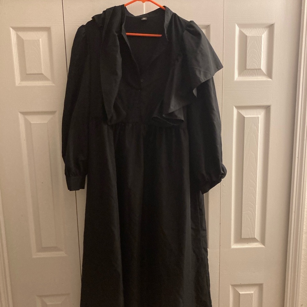 Elegant Black Women's Dress